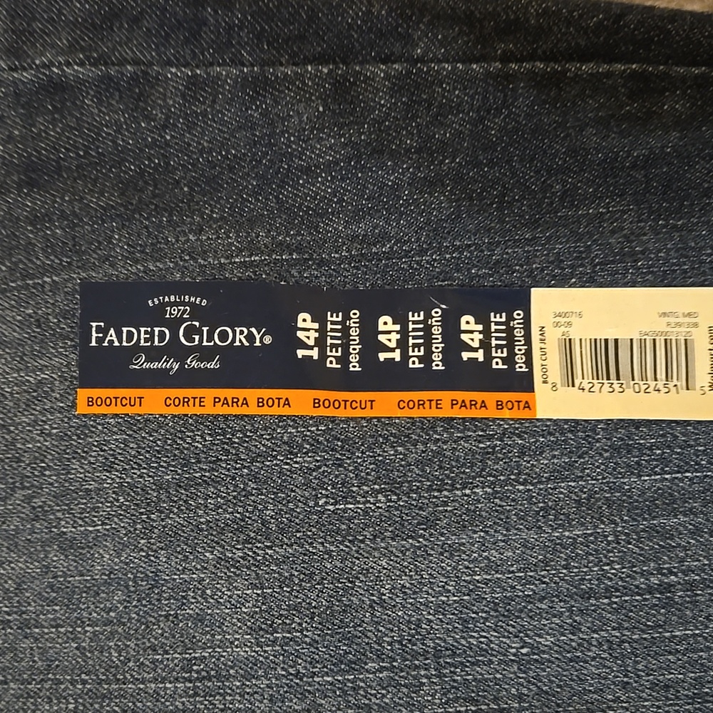 Faded Glory Boot Cut Jeans - Picture 4 of 7